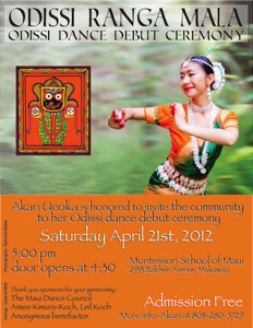Odissi Ranga Mala, Manchapravesha