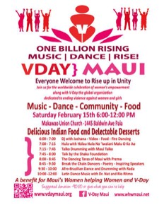 Vday Maui, One Billion Rising